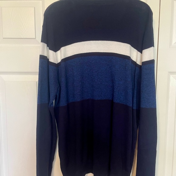1901 by Nordstrom Cotton/Cashmere Blend Crewneck Sweater - Picture 4 of 4